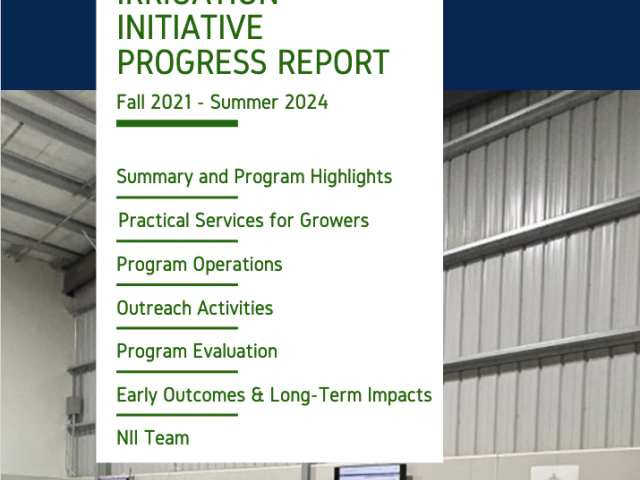 NII Progress Report